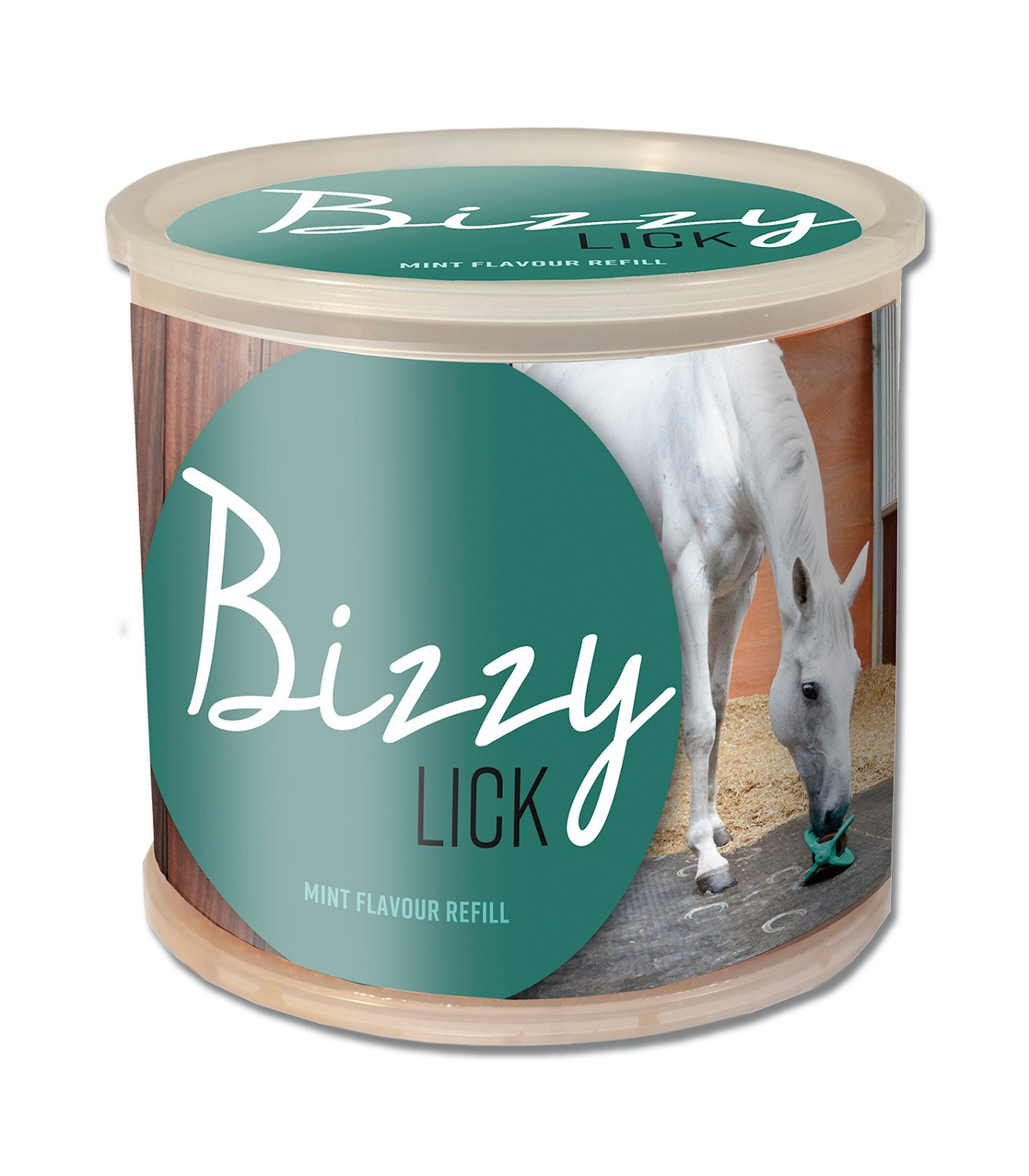 Bizzy horse lick