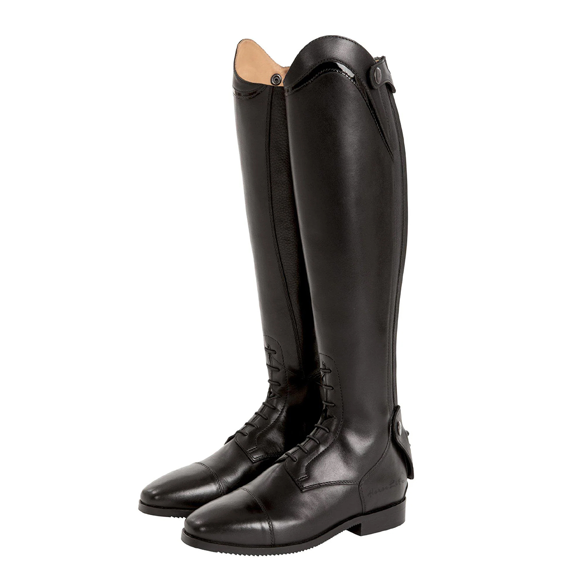 Ridstövel Torino svart