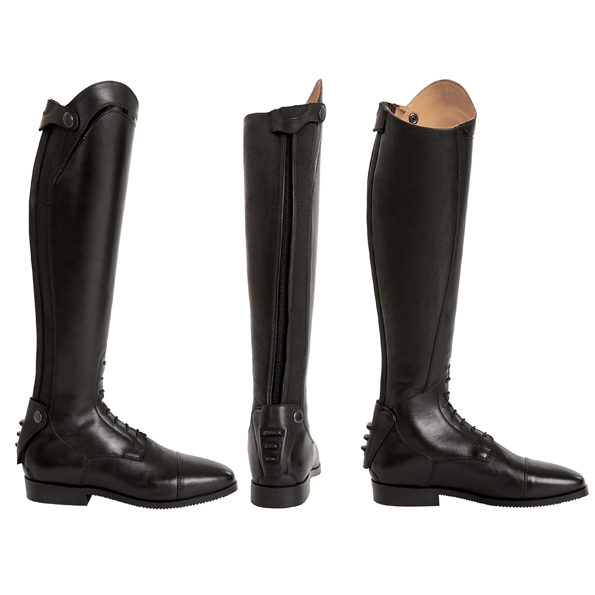 Ridstövel Torino svart