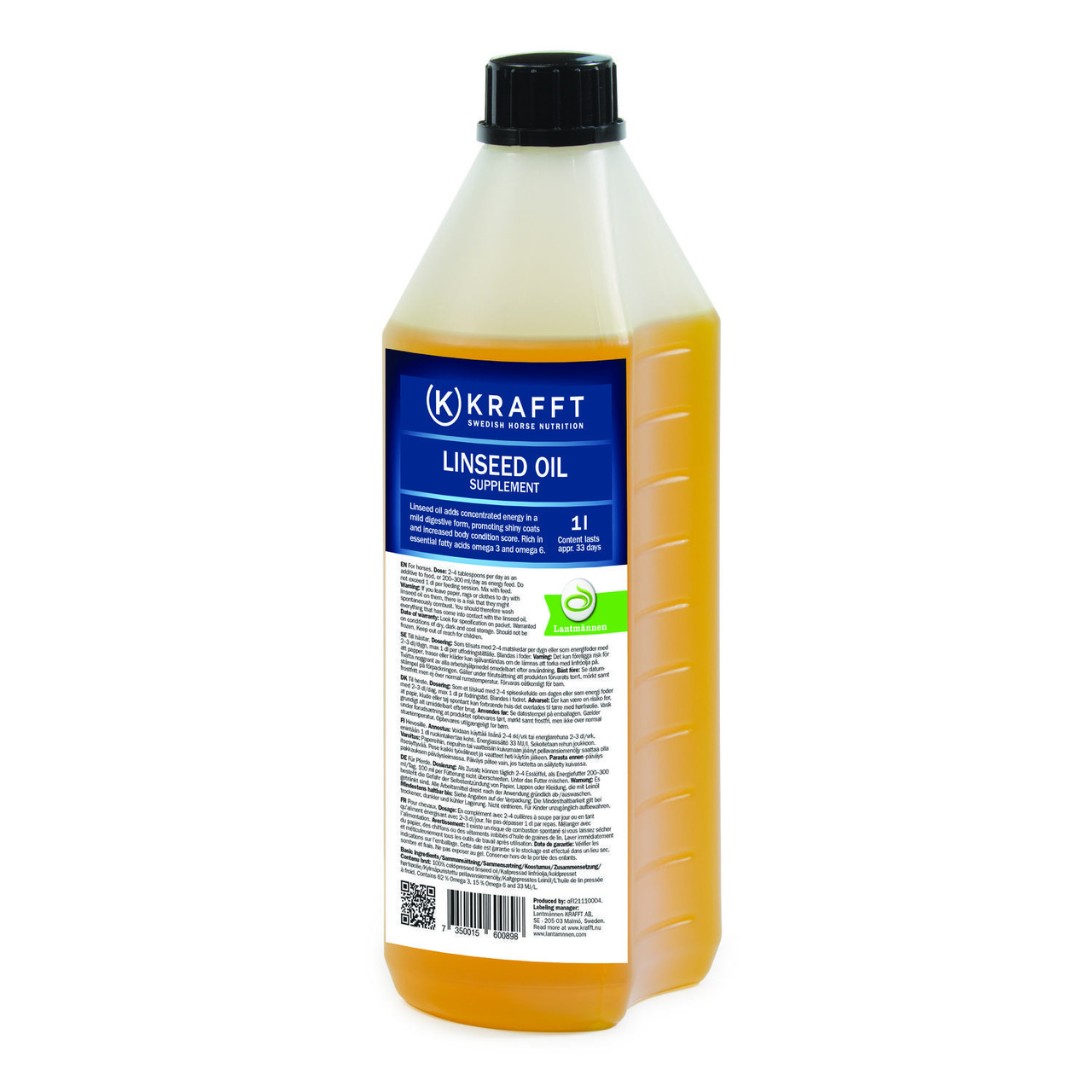 Krafft linseed oil 1 l