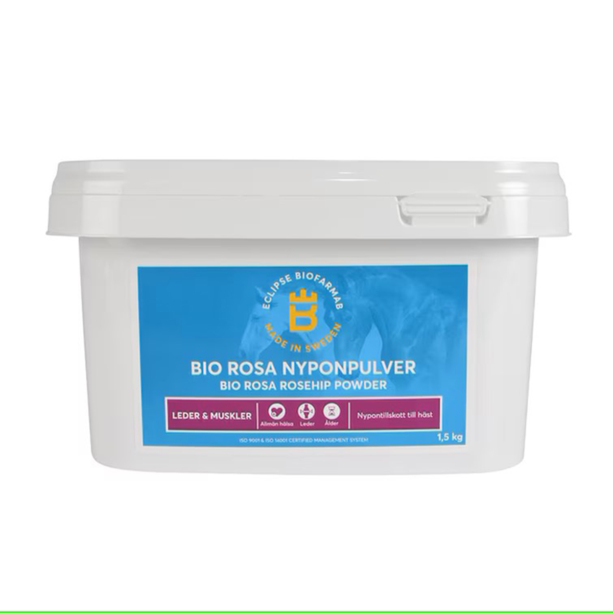 Bio rosa nyponpulver 1,5 kg