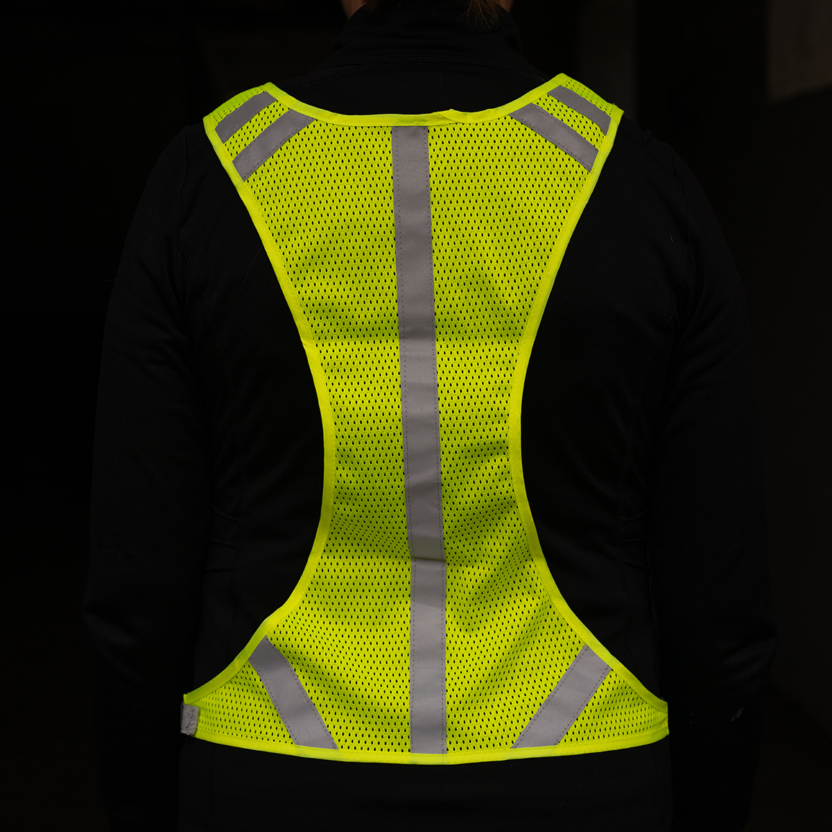 Varselväst med mobilficka