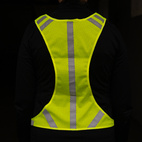 Varselväst med mobilficka