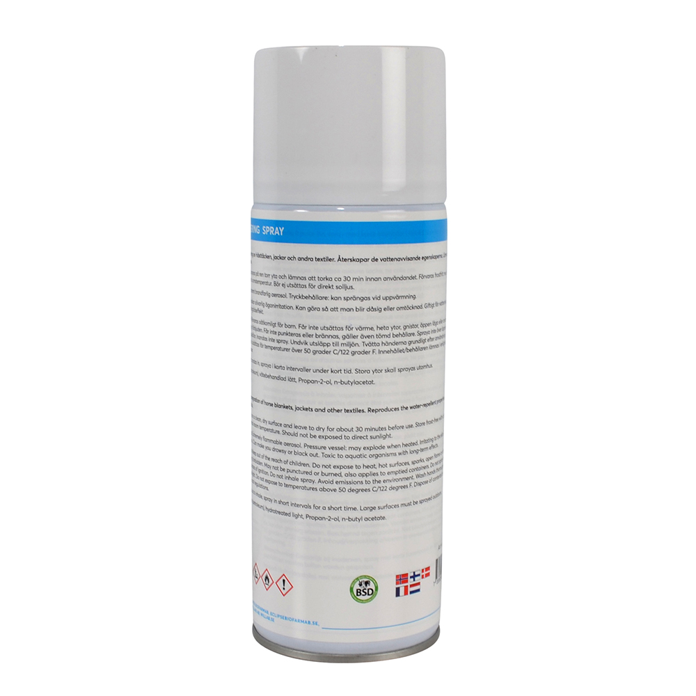 Impregneringsspray for Hestedekken
