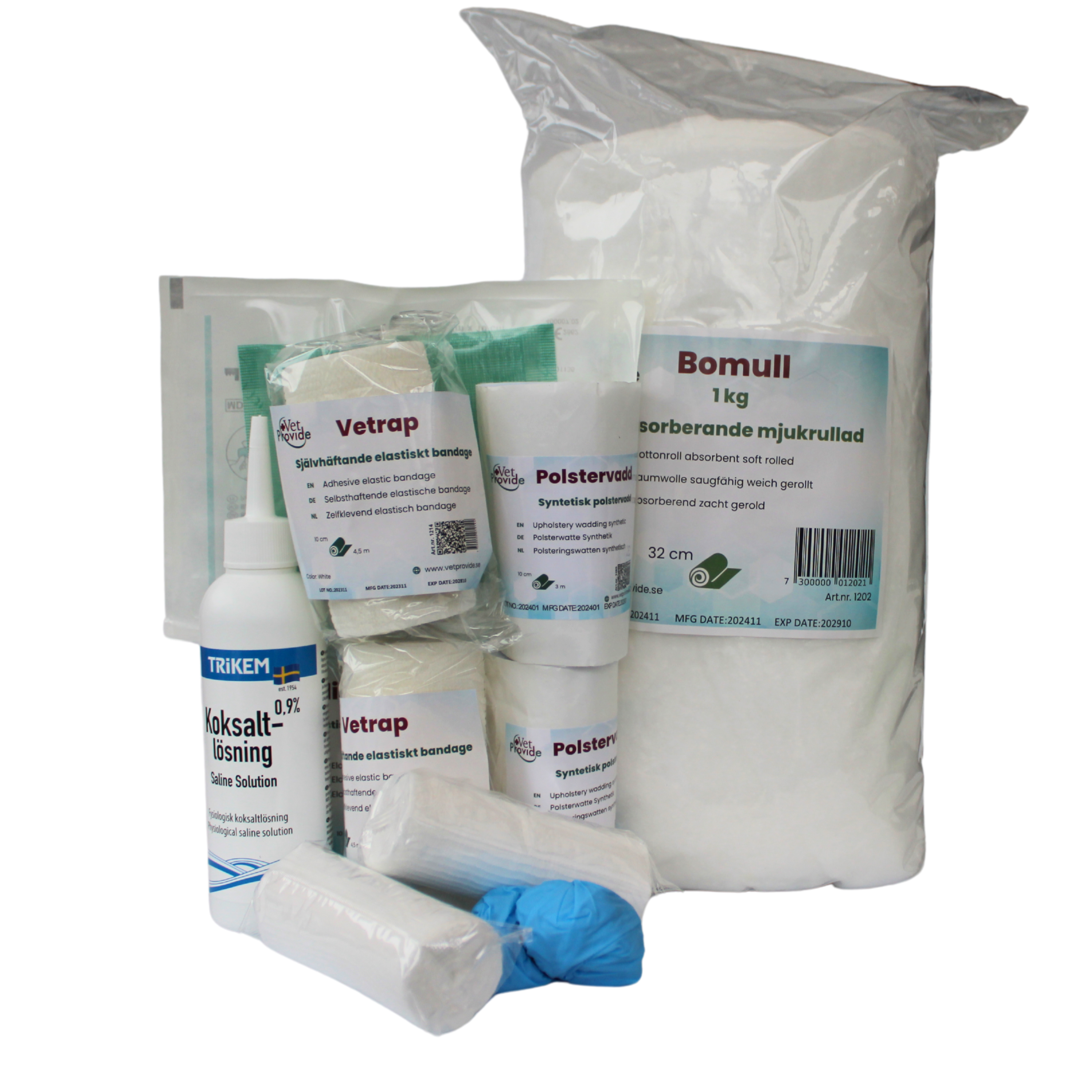 Sårbandagerings kit