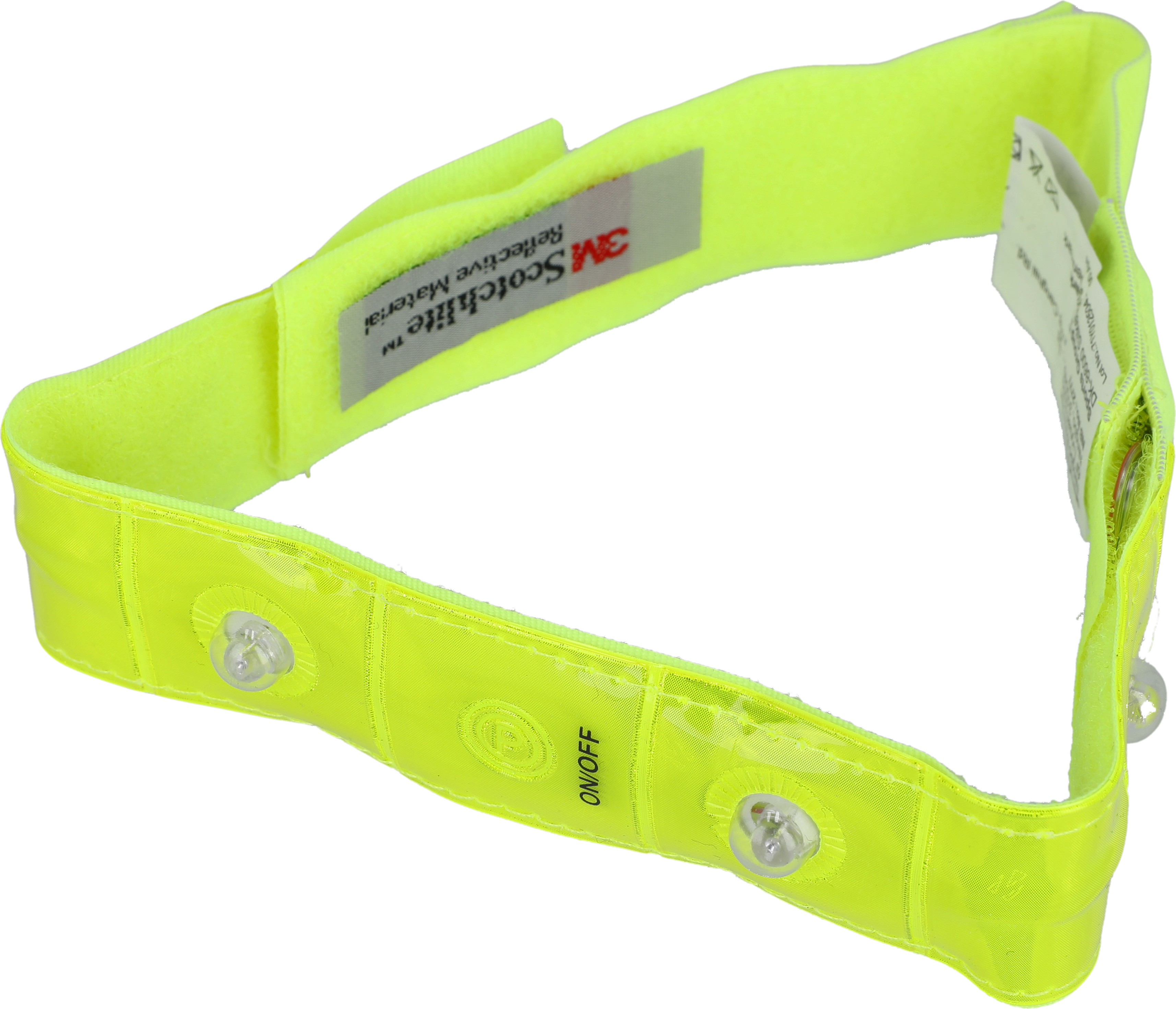 Reflexband 4 lysdioder gul