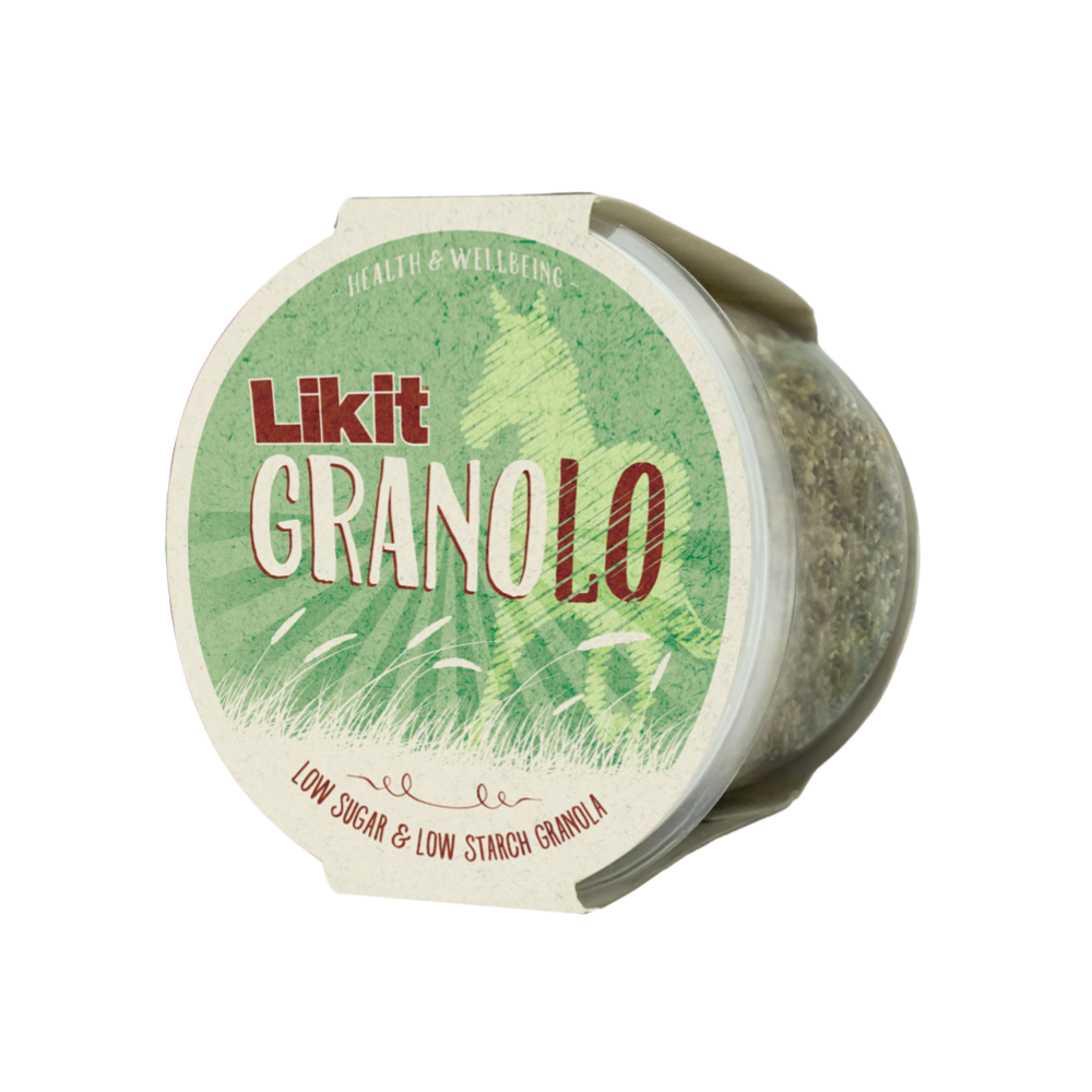 Likit GranoLo Slicksten äppel 400g