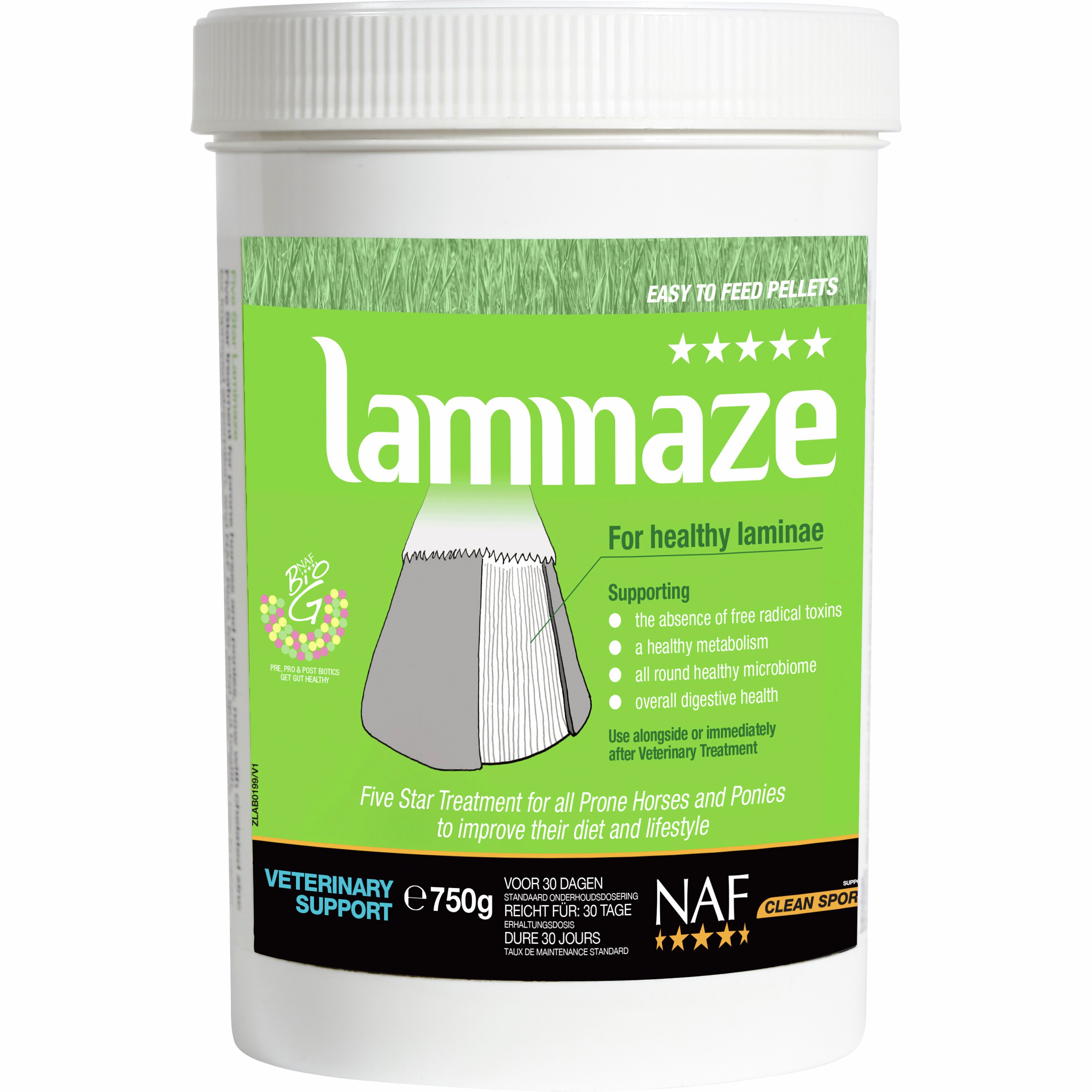 Laminaze Pellets NAF 750g