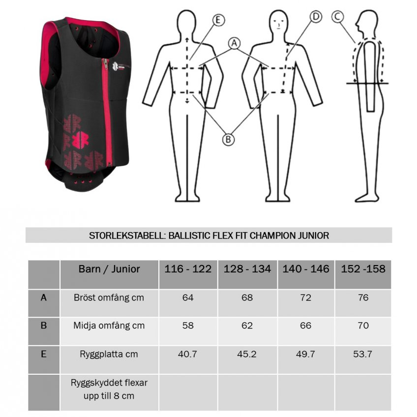 Ryggskydd Junior
