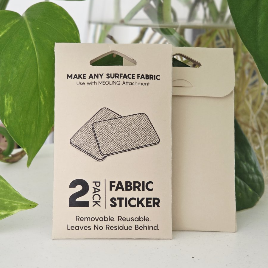 Fästlapp Hjälm 2-pack svart