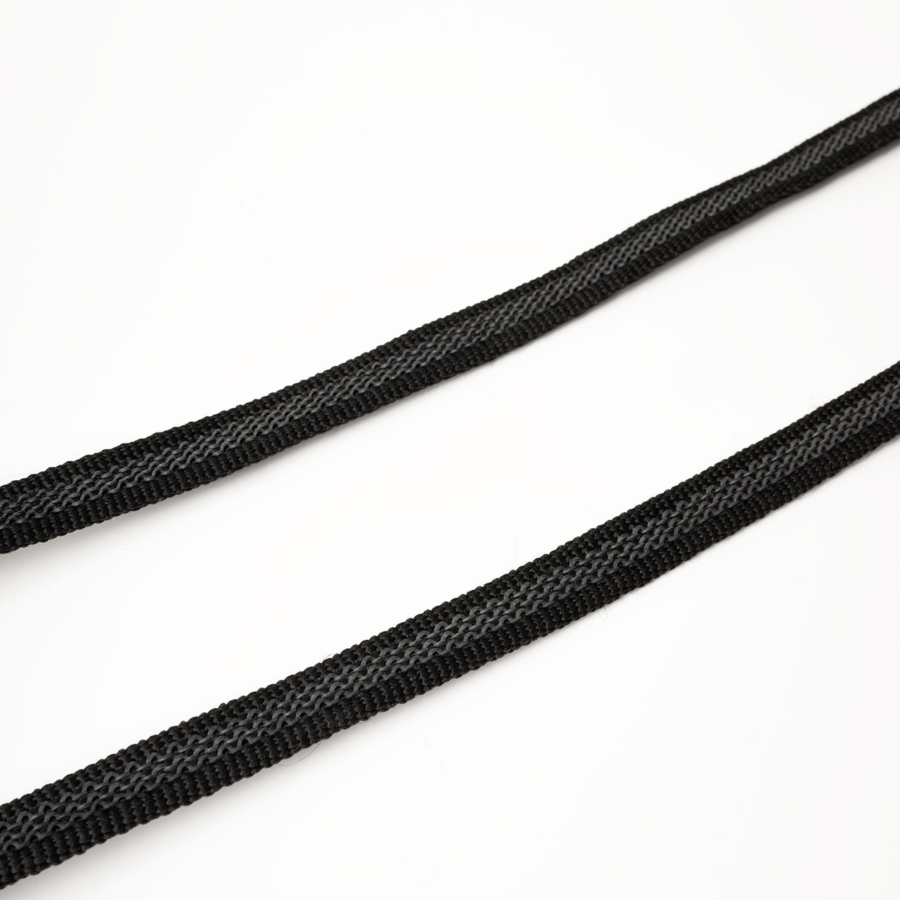 Vävd gummitygel utan stoppar