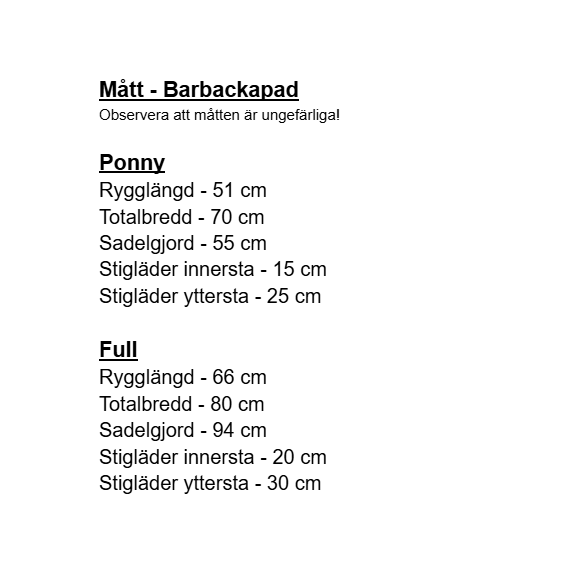 Barbakpad Denton Full