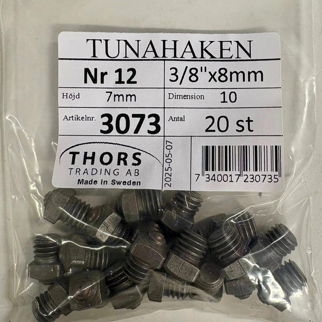 Isbrodd nr. 12 20-pack