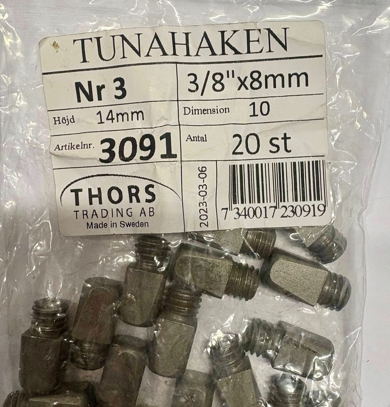 Gräsbrodd nr 3 20-pack