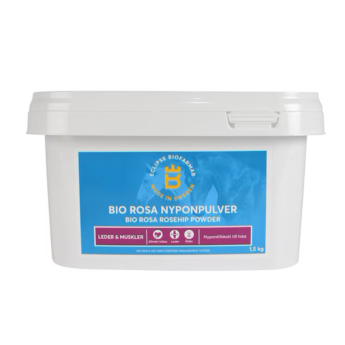 Bio rosa nyponpulver 1,5 kg