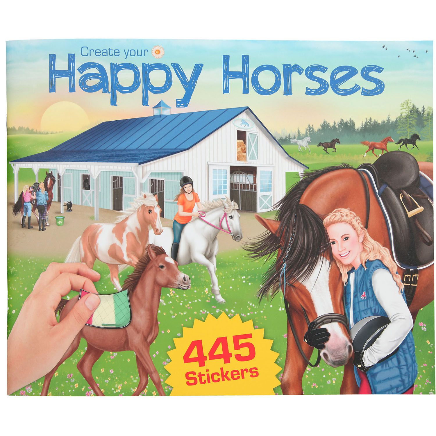 AKTIVITETSBOK HAPPY HORSE V21